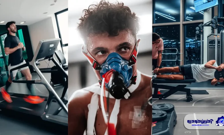 چگونگی تمرین کردن رانندگان فرمول یک